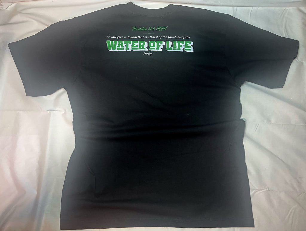 Water of Life tee (black)
