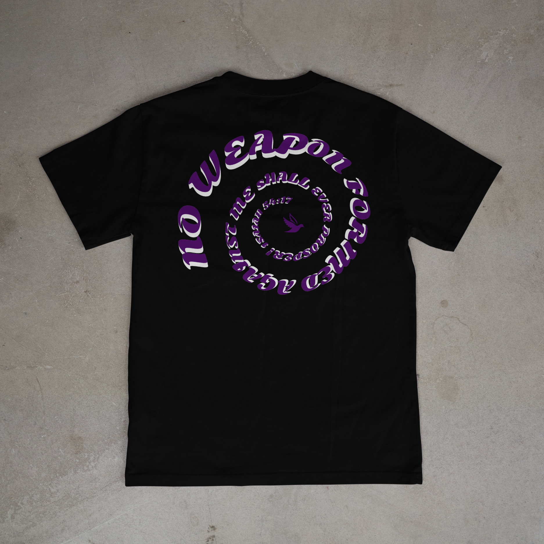 No Weapon tee
