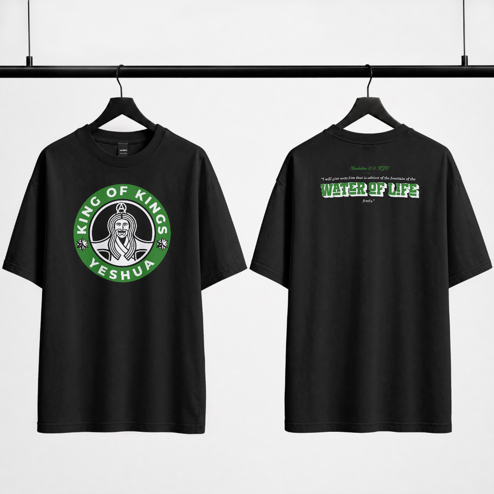Water of Life tee (black)