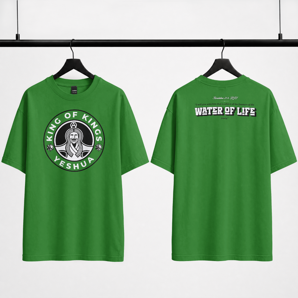 Water of Life tee (kelly green)
